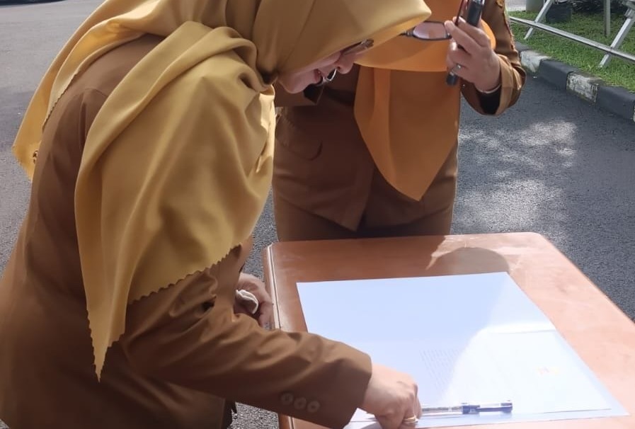 Dorong Transparansi, Setwan Sumedang Canangkan Pembangunan Zona Integritas